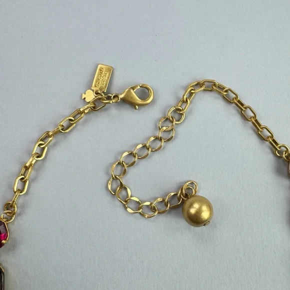 Kate Spade Perfectly Imperfect Stone Mixed Stone Crystal Necklace [RareVintage.] - Picture 11 of 15